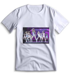 Футболка Top T-shirt Twice (Твайс кейпоп, k-pop) 0009 белая XXS