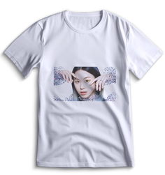 Футболка Top T-shirt Twice (Твайс кейпоп, k-pop) 0037 белая M