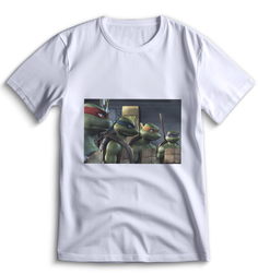 Футболка Top T-shirt Черепашки ниндзя 0017 белая M