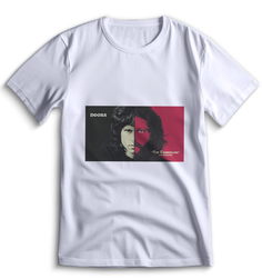 Футболка Top T-shirt The Doors 0011 белая XS