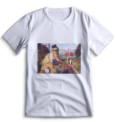 Футболка Top T-shirt Игра The Outer Worlds (Аутер ворлдс) 0031 белая 3XS