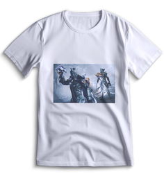 Футболка Top T-shirt Варфрейм (Warframe) 0025 белая M