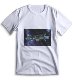 Футболка Top T-shirt Stellaris (Стелларис) 0036 белая L