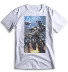 Футболка Top T-shirt Вархаммер (Warhammer) 0062 белая XXS
