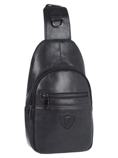 Рюкзак унисекс Franchesco Mariscotti 2-983к черный, 29х15,5х6 см