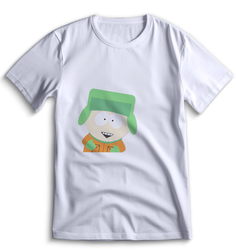 Футболка Top T-shirt Южный парк South Park 0085 белая XXS