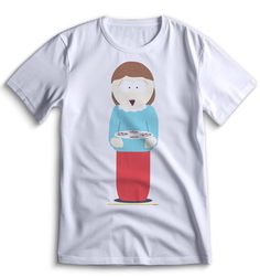 Футболка Top T-shirt Южный парк South Park 0093 белая XL