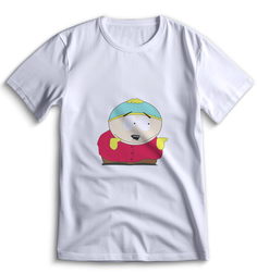 Футболка Top T-shirt Южный парк South Park 0074 белая 3XS
