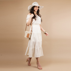 FSLLC2021012-13 FABRETTI Платье женское 100% хлопок (размер 48)