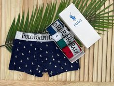 Комплект трусов мужских Polo Ralph Lauren PRL5 разноцветных XXXL, 5 шт.