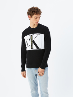 Свитер мужской Calvin Klein Jeans J30J322203BEH черный, размер M