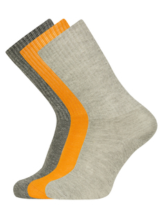 Комплект носков женских oodji 57102815T3 разноцветных 35-37