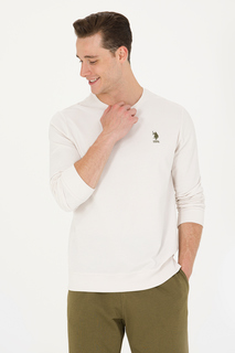 Свитшот мужской US Polo G081SZ0820ATIANA-E белый XL