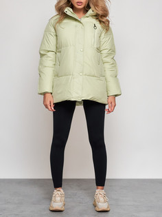 Куртка женская AD52308 зеленая XL No Brand