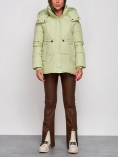 Куртка женская AD52302 зеленая XL No Brand