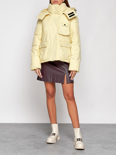 Куртка женская AD52413 желтая L No Brand