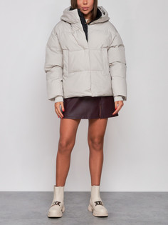 Куртка женская AD52309 серая XXL No Brand