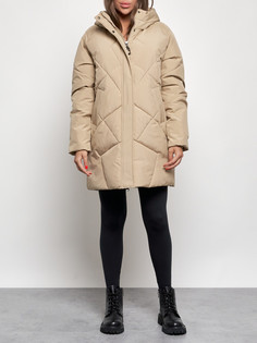 Куртка женская AD52361 коричневая 5XL No Brand