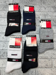 Комплект носков унисекс Tommy Hilfiger ON:572024 разноцветных 41-47 5 пар