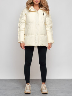 Куртка женская AD52308 бежевая XXL No Brand