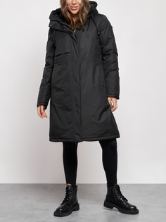 Пальто женское AD52333 черное M No Brand