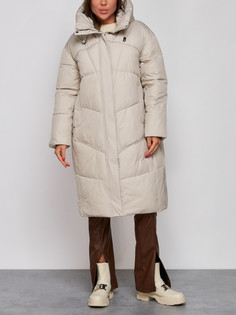 Пальто женское AD52326 серое XL No Brand