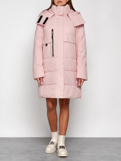 Пальто женское AD52426 розовое L No Brand