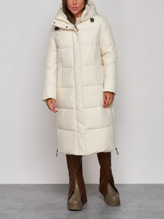 Пальто женское AD52329 бежевое XL No Brand