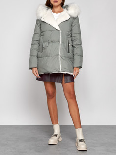 Куртка женская AD133120 зеленая 2XL No Brand