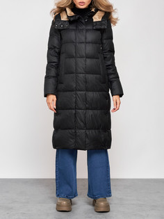 Пальто женское AD57997 черное XL No Brand