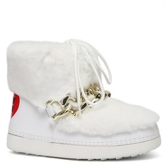 Угги женские Love Moschino JA24252G белые 37 EU