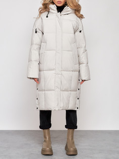 Пальто женское AD52392 серое XL No Brand
