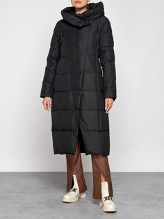 Пальто женское AD13363 черное 3XL No Brand