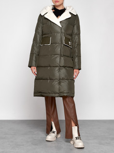 Пальто женское AD1322367 хаки 3XL No Brand