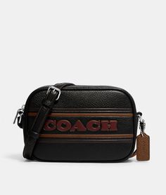 Сумка кросс-боди женская Coach CH308 SV/BLACK/SADDLE, черный