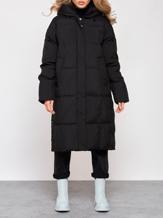 Пальто женское AD52392 черное XL No Brand