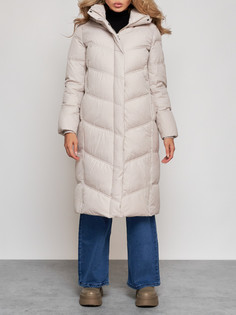 Пальто женское AD52325 серое XL No Brand