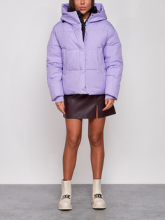 Куртка женская AD52309 фиолетовая S No Brand