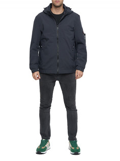 Спортивная куртка мужская NoBrand AD88657 серая 62 RU