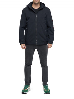 Спортивная куртка мужская NoBrand AD88657 синяя 66 RU