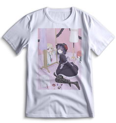 Футболка Top T-shirt Фарфоровая Кукла Аниме 0008 белая 3XS