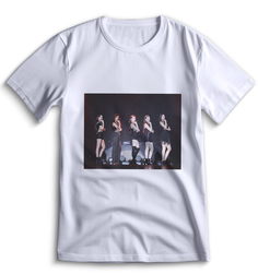 Футболка Top T-shirt red velvet k-pop Красный Вельвет 0050 белая S