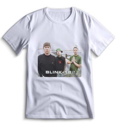 Футболка Top T-shirt Блинк-182 Blink–182 0041 белая M