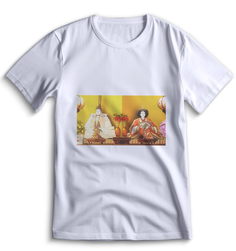 Футболка Top T-shirt Фарфоровая Кукла Аниме 0011 белая XS