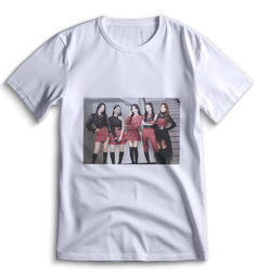 Футболка Top T-shirt red velvet k-pop Красный Вельвет 0061 белая M