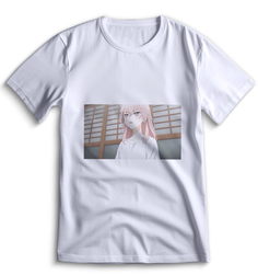 Футболка Top T-shirt Фарфоровая Кукла Аниме 0023 белая 3XS
