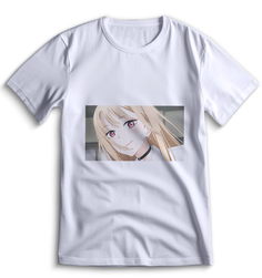 Футболка Top T-shirt Фарфоровая Кукла Аниме 0003 белая XL