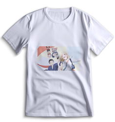 Футболка Top T-shirt Фарфоровая Кукла Аниме 0025 белая XXS