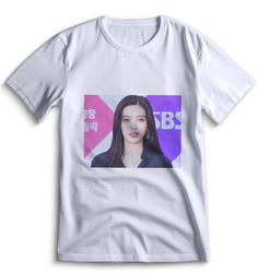 Футболка Top T-shirt red velvet k-pop Красный Вельвет 0038 белая L