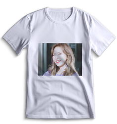 Футболка Top T-shirt red velvet k-pop Красный Вельвет 0123 белая XS